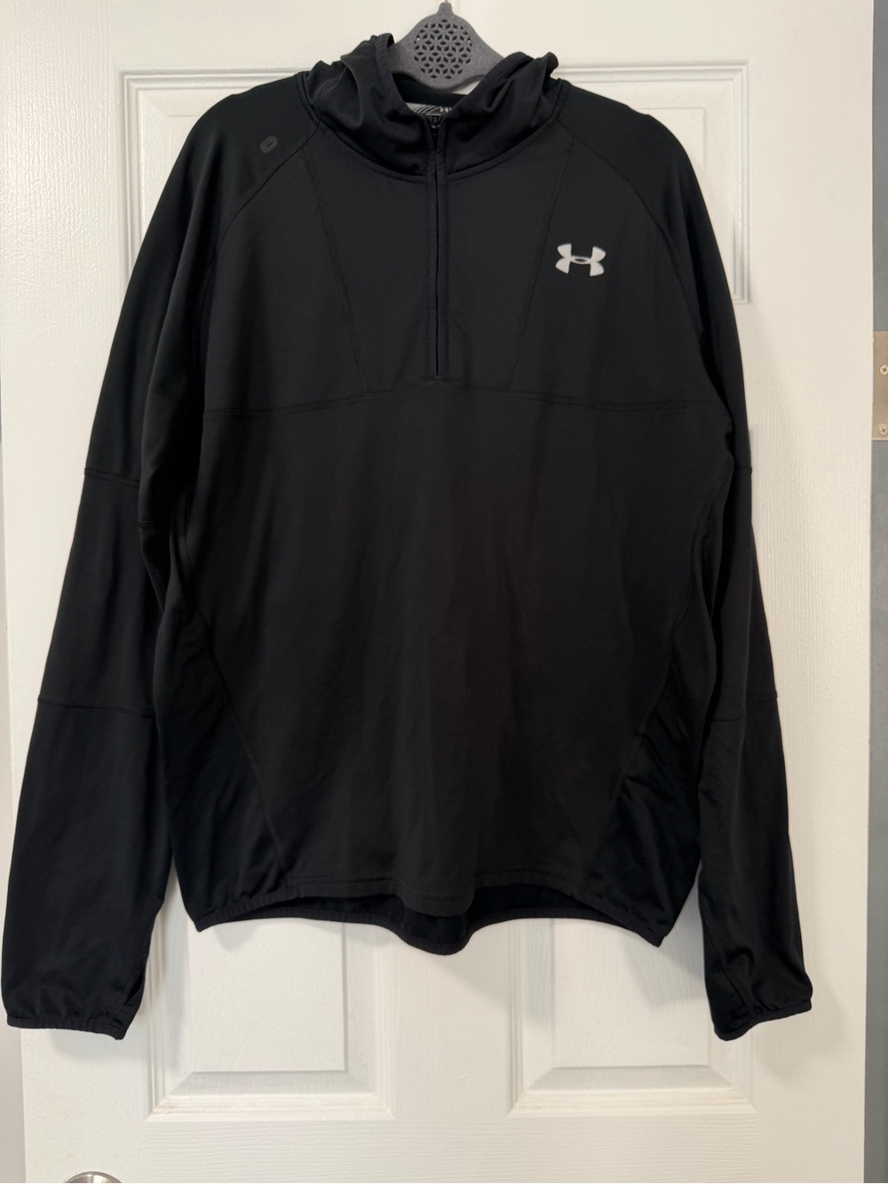 Under Armour Black Half-Zip Performance Pullover Jacket